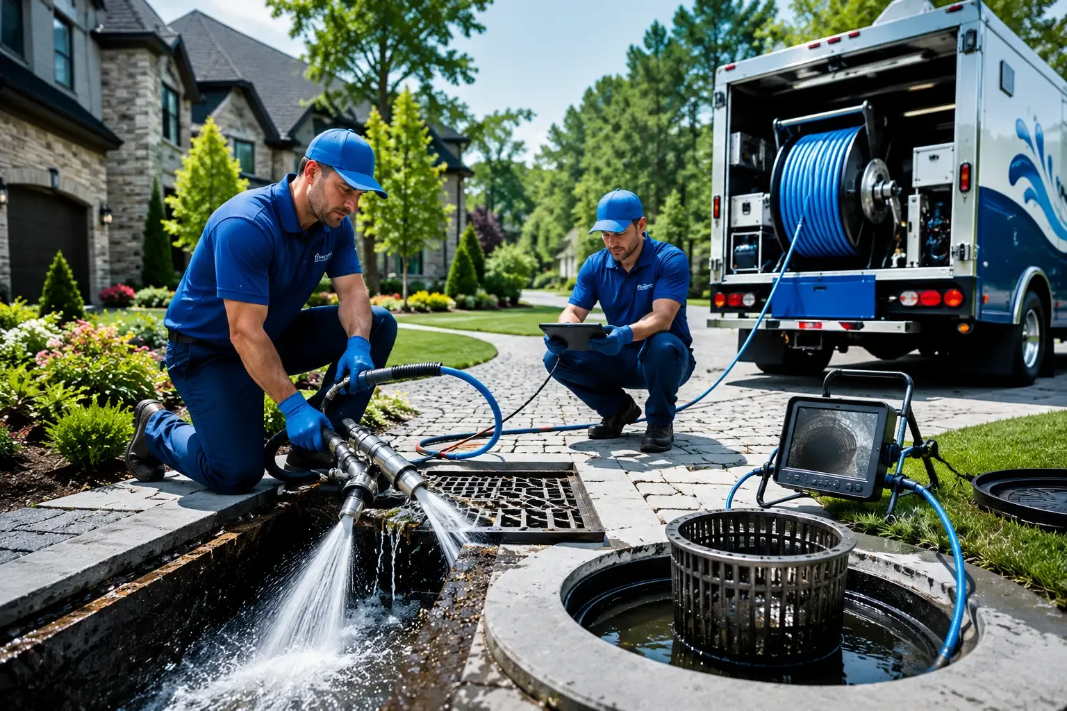 Local outdoor drain cleaning professionals in Brick, NJ